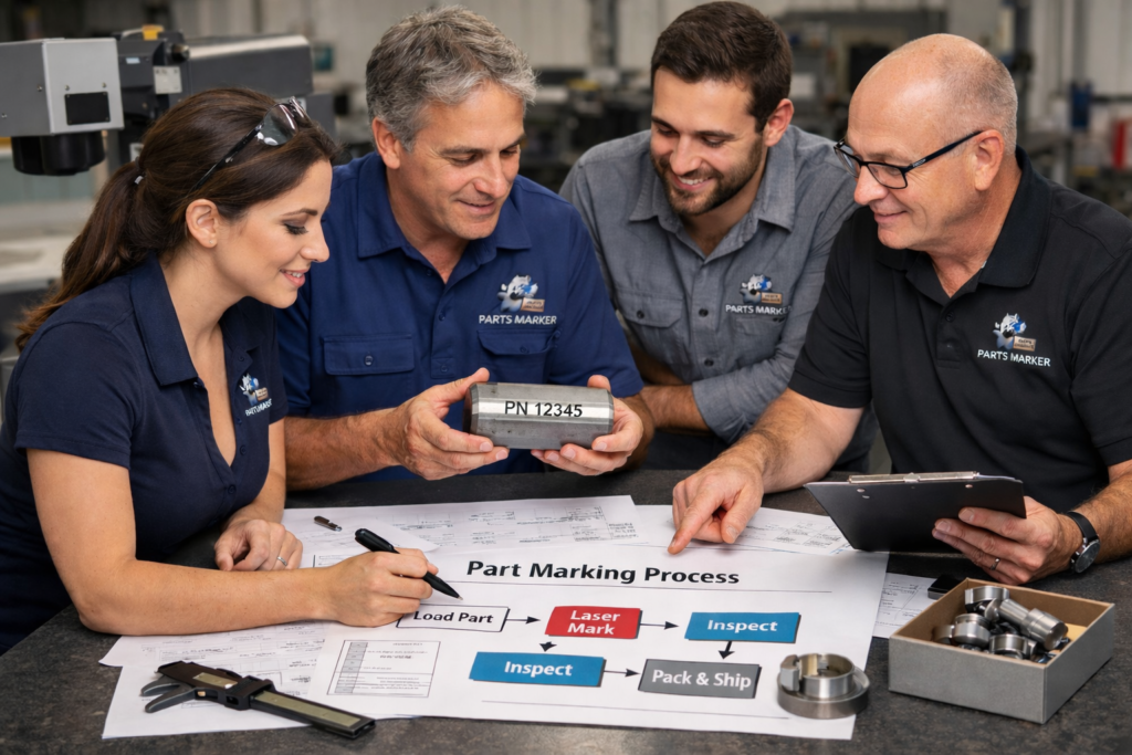 Parts-Marker-Team-Collaborating